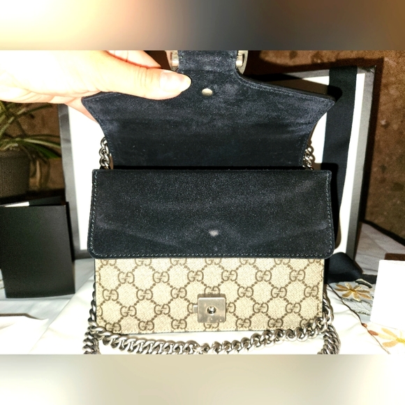 GUCCI - Dionysus GG Supreme Mini Bag - Picture 7 of 13